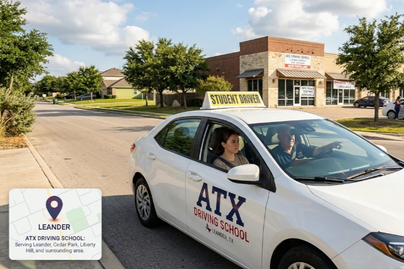 ATX Driving School Leander - Driving lessons and drivers ed in Leander, TX